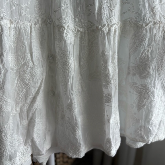 Johnny Was Kimberlee Dress in white sz XL NWT - Picture 7 of 12